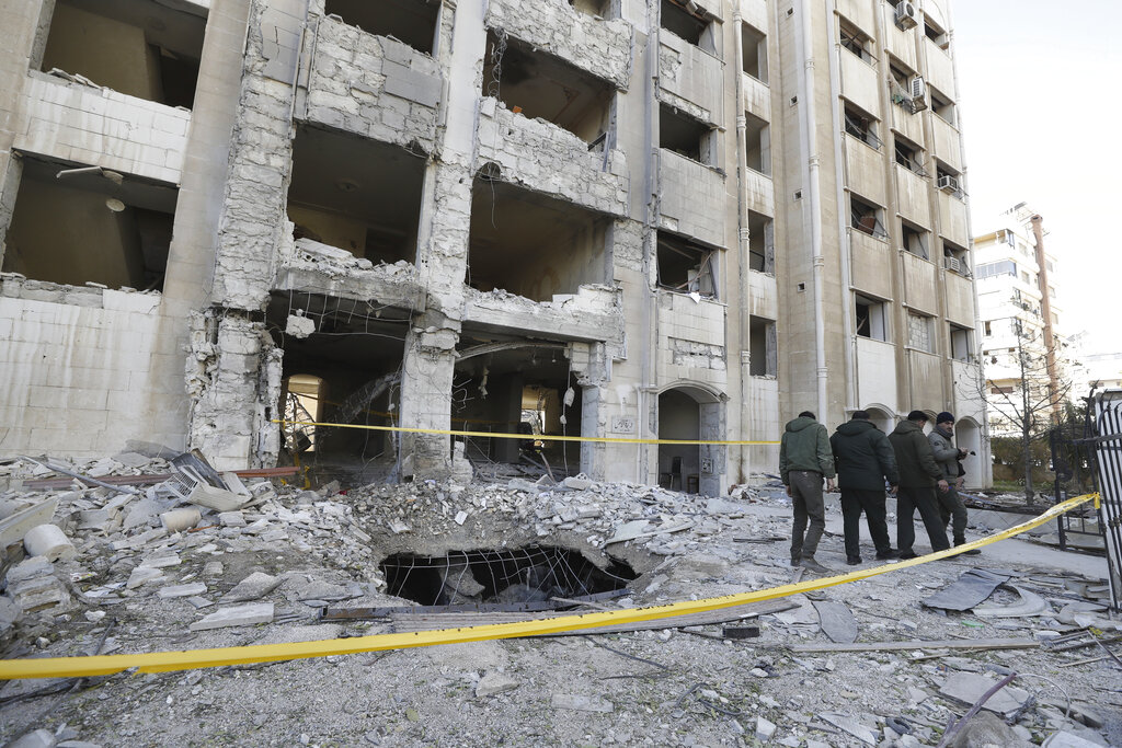 Syrian state media Israeli airstrikes kill 5 in Damascus News